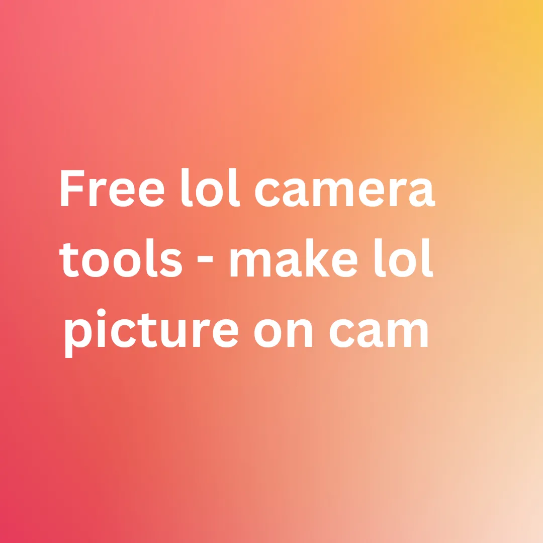 Live Camera Test Tool